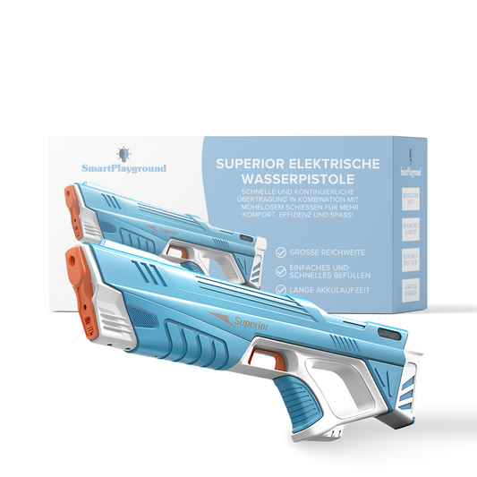 Elektrisch waterpistool met accu – voor krachtige waterstralen en lang speelplezier
