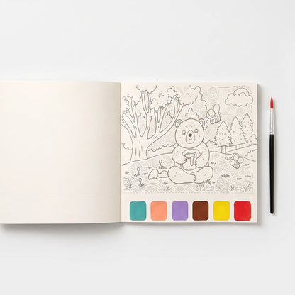 Aquarel kleurboek voor kinderen - AquaPaint