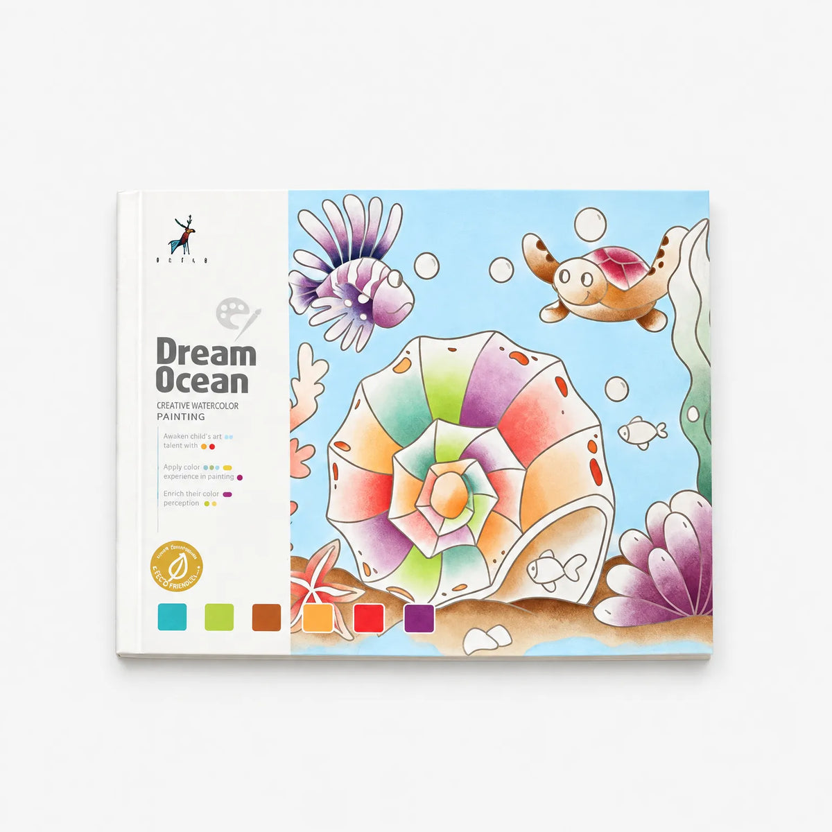 Aquarel kleurboek voor kinderen - AquaPaint