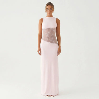 Ärmelloses Maxi Abendkleid - Lilith