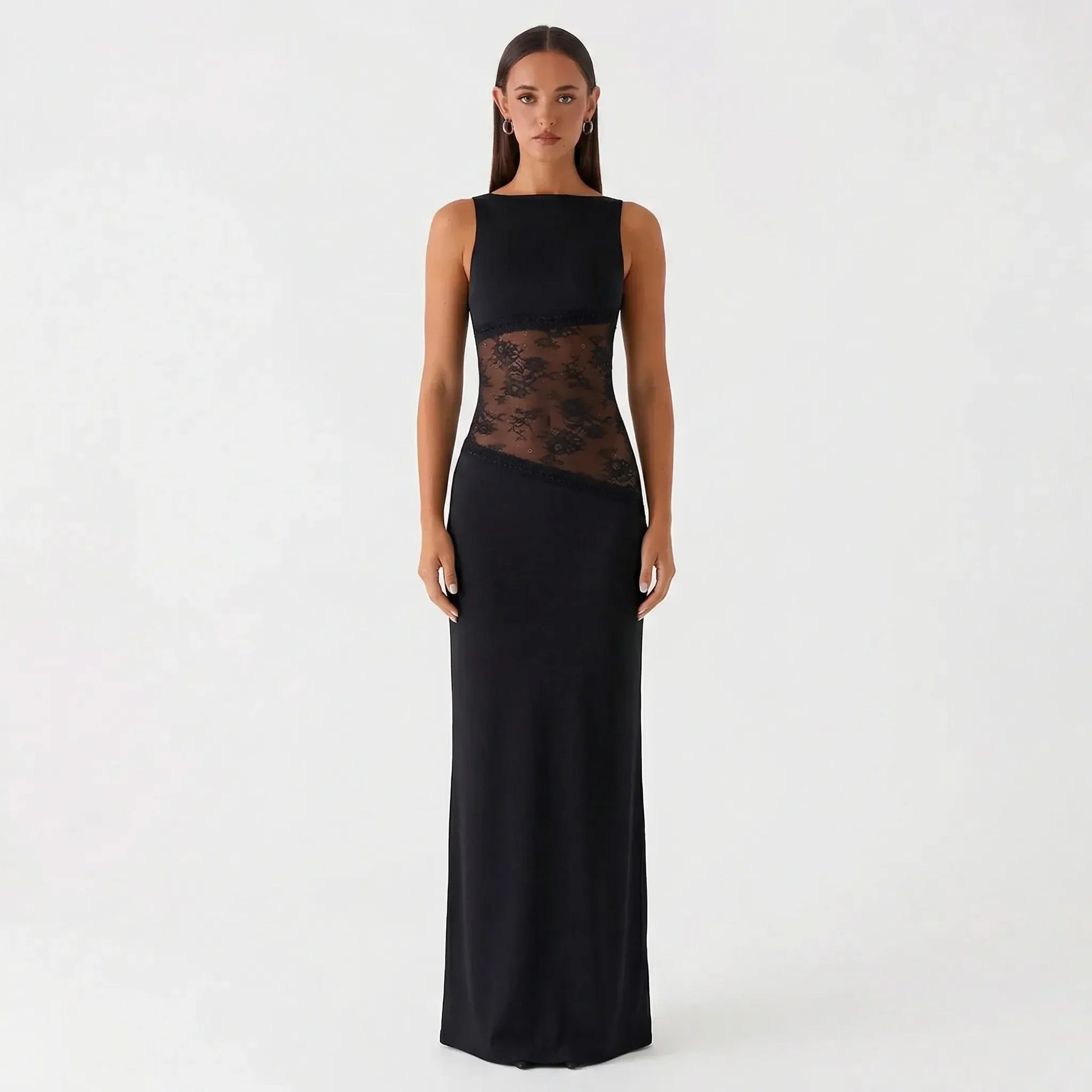 Ärmelloses Maxi Abendkleid - Lilith