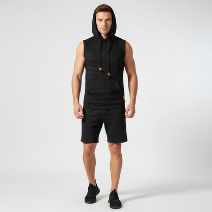 Ärmelloses Sportshirt Mit Kapuze - Hoodryve