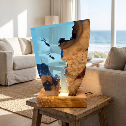 Artistic Tabletop Lamp -  AbyssGlow