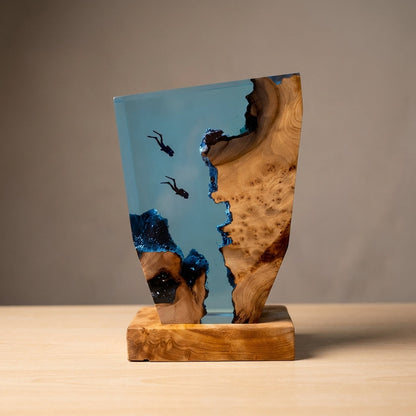 Artistic Tabletop Lamp -  AbyssGlow