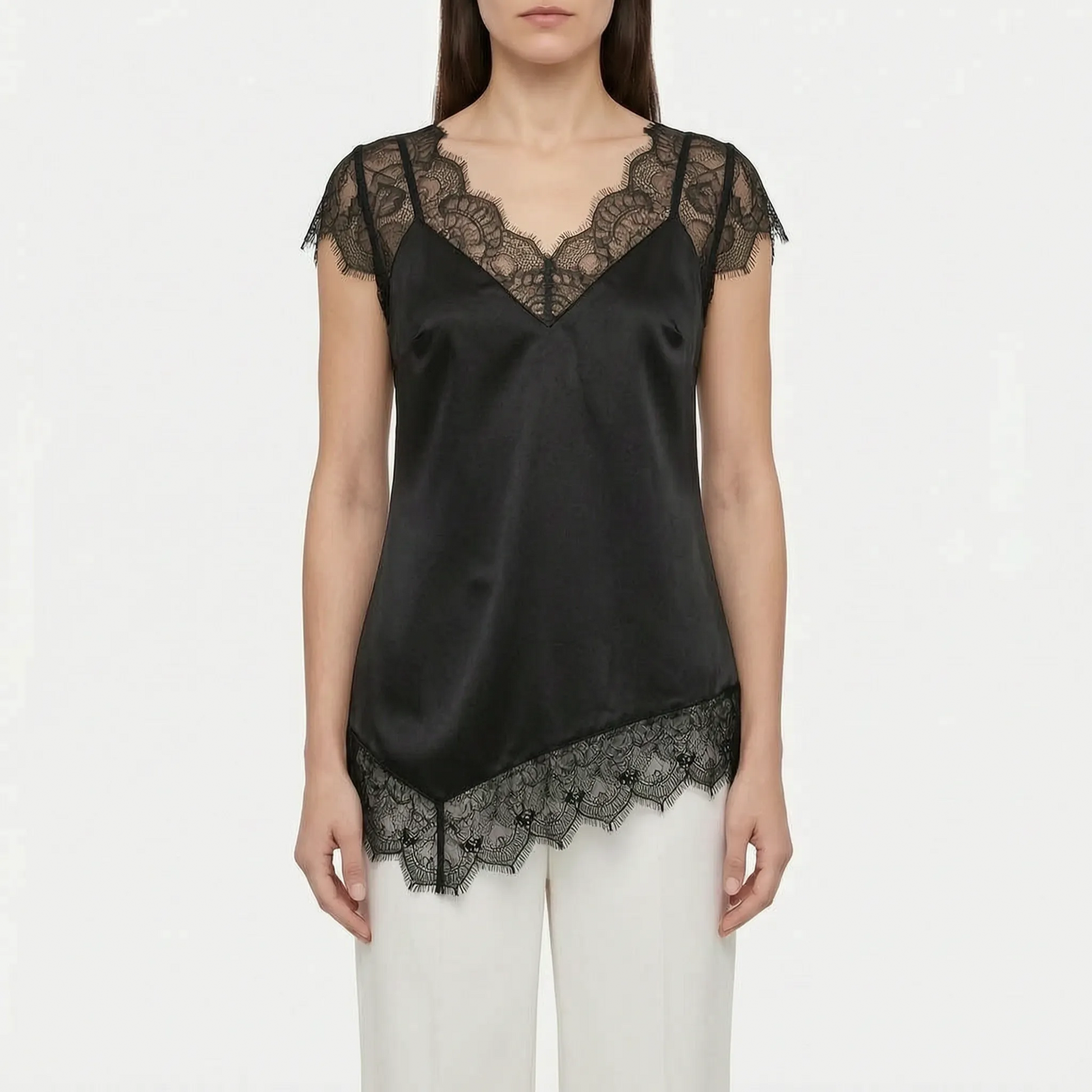 Asymmetrical Elegant Top -  Connie