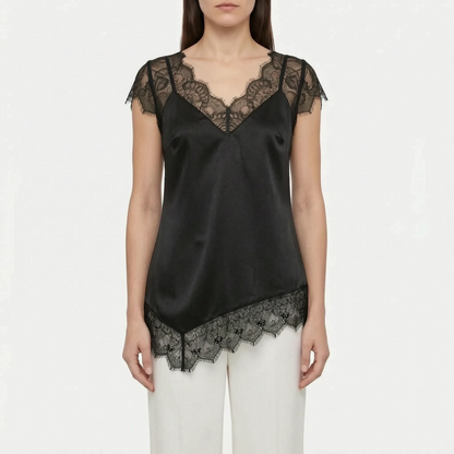 Asymmetrical Elegant Top -  Connie