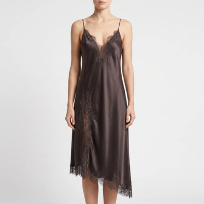 Asymmetrical Slip Dress -  Esther