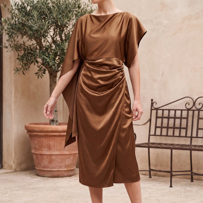 Asymmetrische Midi Jurk -  Debra