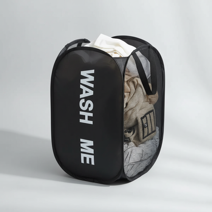 Aufklappbarer Netz Wäschekorb - MeshCarry