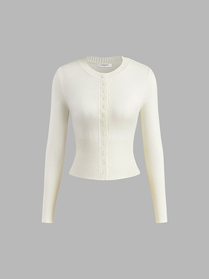 Casual Gebreid Dames Shirt - Elodie