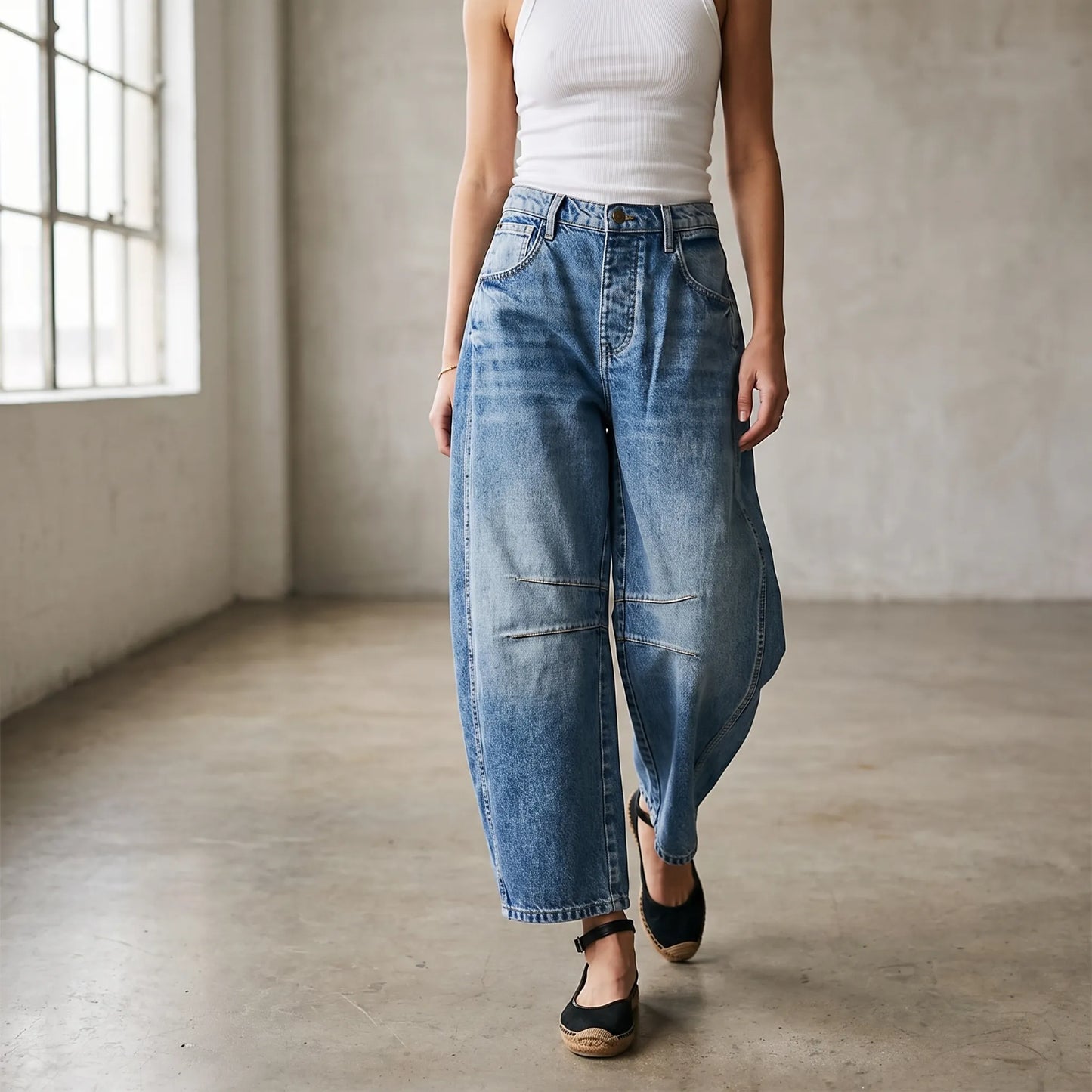 Barrel Jeans Women -  Juanita