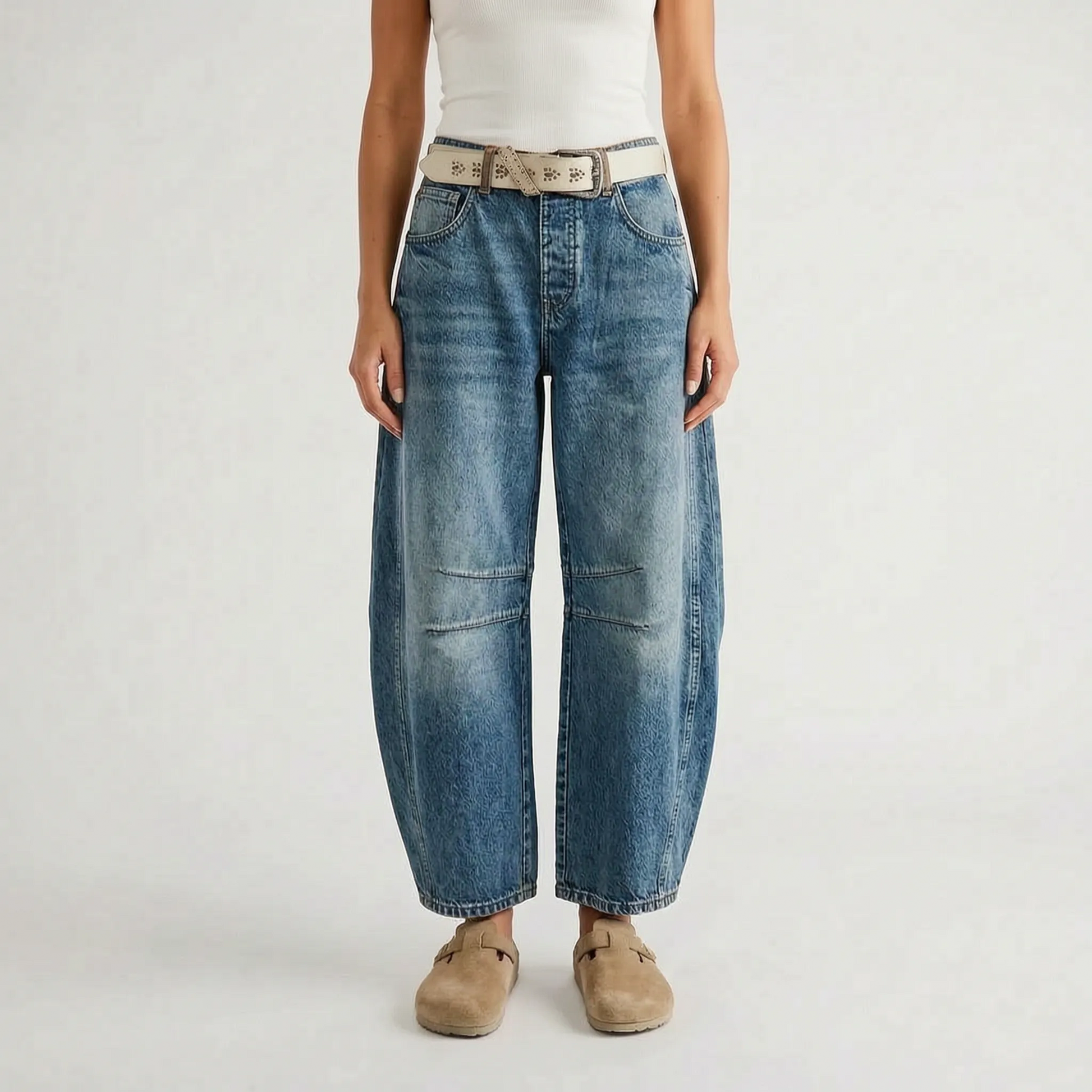 Barrel Jeans Women -  Juanita