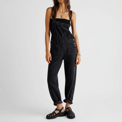 Bequemer Denim-Hosenanzug - Nina