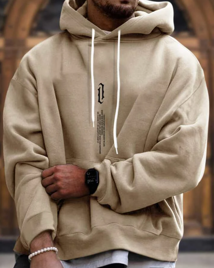 Tijdloze Heren Hoodie – Jace