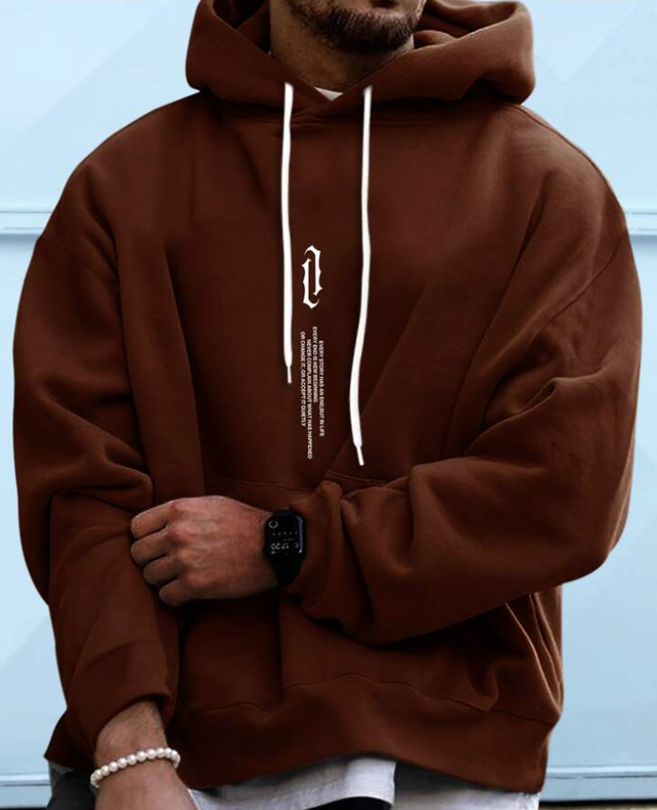Tijdloze Heren Hoodie – Jace