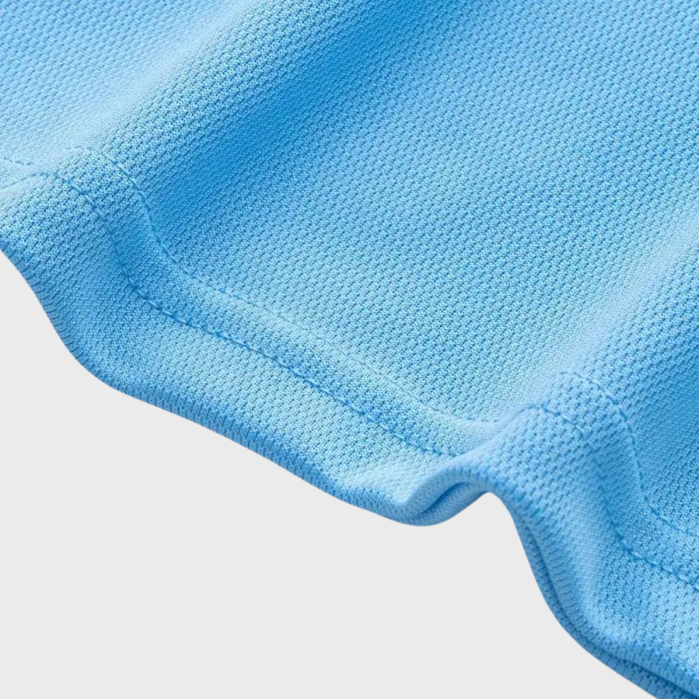 Heren Polo met Subtiele Print - Noah