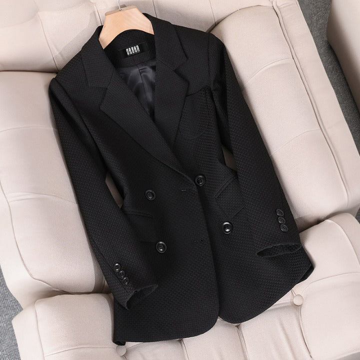 Dames Blazer met ruitpatroon voor de herfst – Isabelle