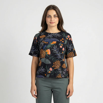 Botanisch Gemustertes Shirt - Josy