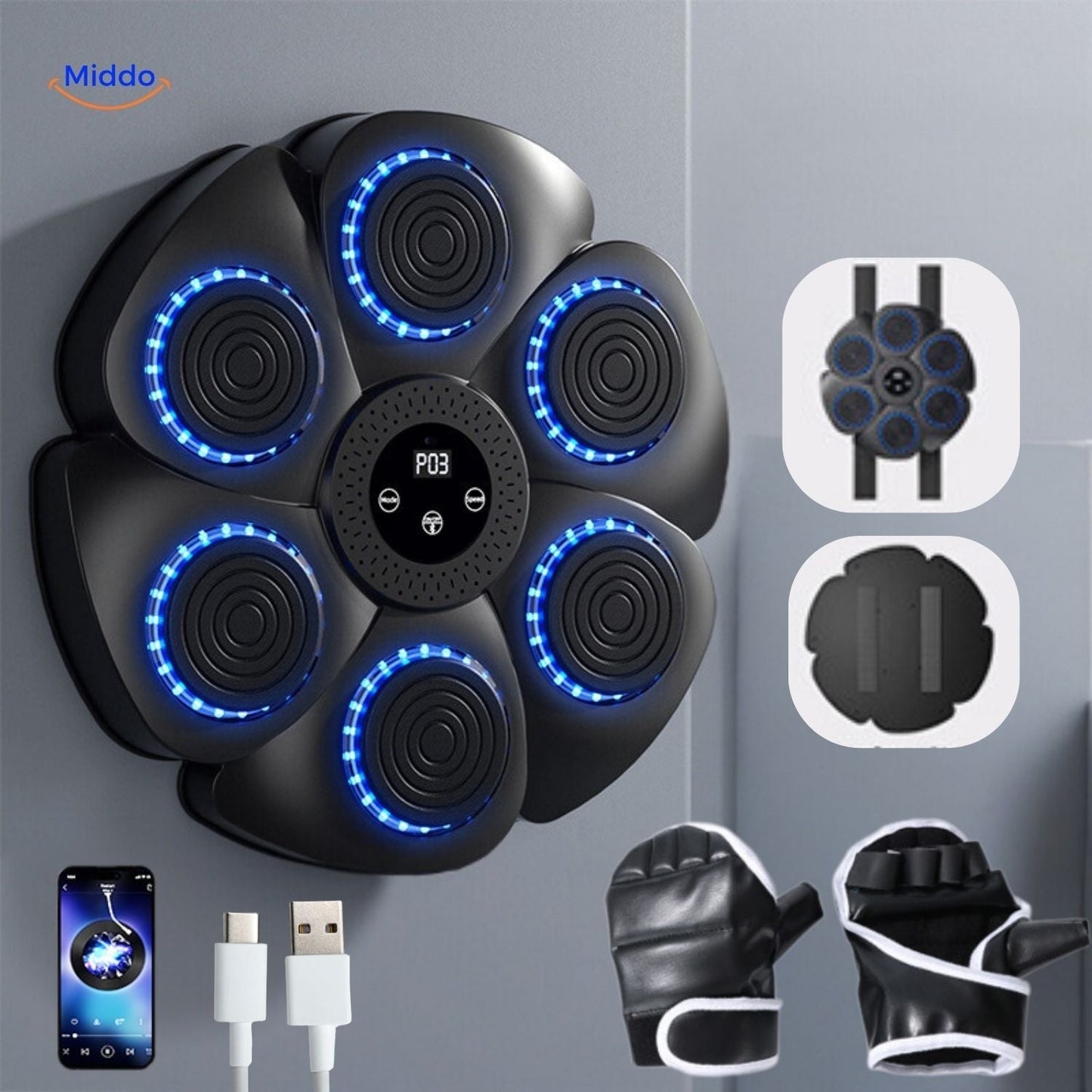 Interactieve Smart Boksmachine - PunchTech