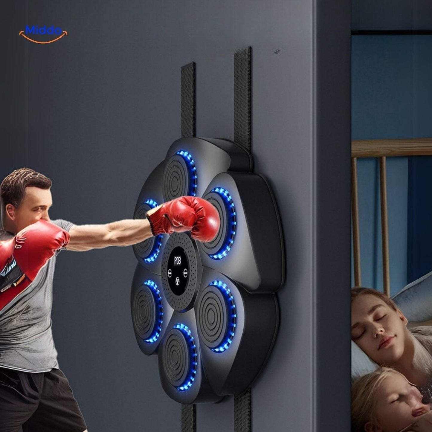 Interactieve Smart Boksmachine - PunchTech