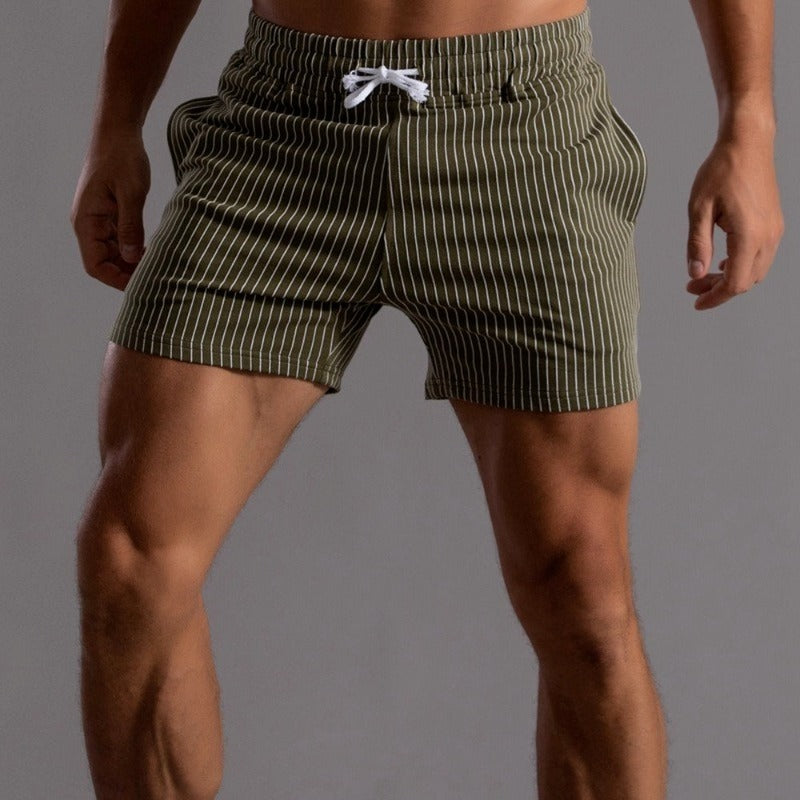 Sneldrogende & Stijlvolle Heren Zwemshorts van Ribstof-Polyester – Niko