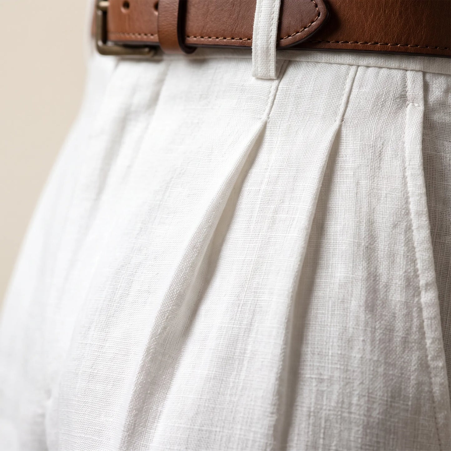 Broek Met Plooien Voor Heren -  Ernesto