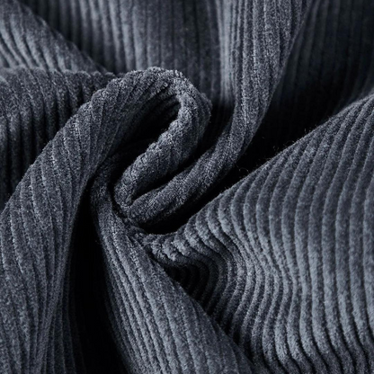 Comfortabele Grijze Corduroy Jas - Rover