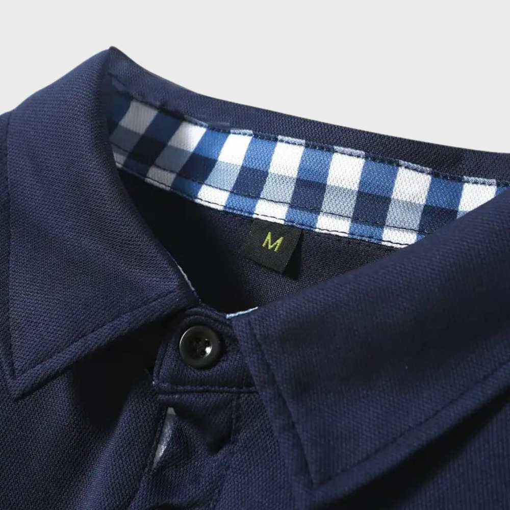 Heren Polo met Lange Mouwen - Oliver