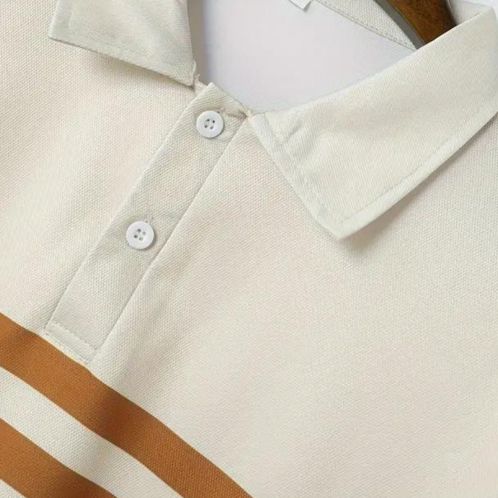 Gestreept Heren Poloshirt – Mauro