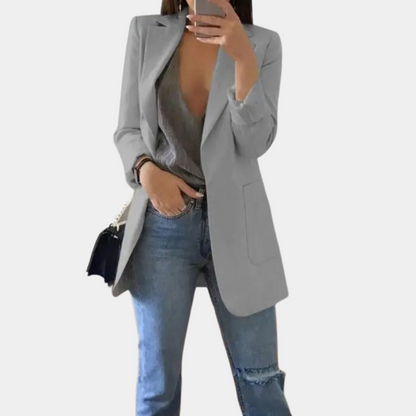 Fentii- Casual Lange Blazer voor Dames