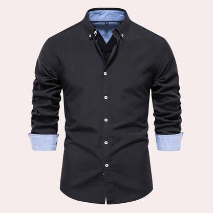 Casual Herenoverhemd met Lange Mouwen - Remy