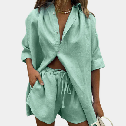 Casual 2-delige Zomerset voor Dames - Fiora