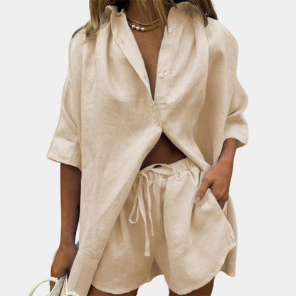 Casual 2-delige Zomerset voor Dames - Fiora