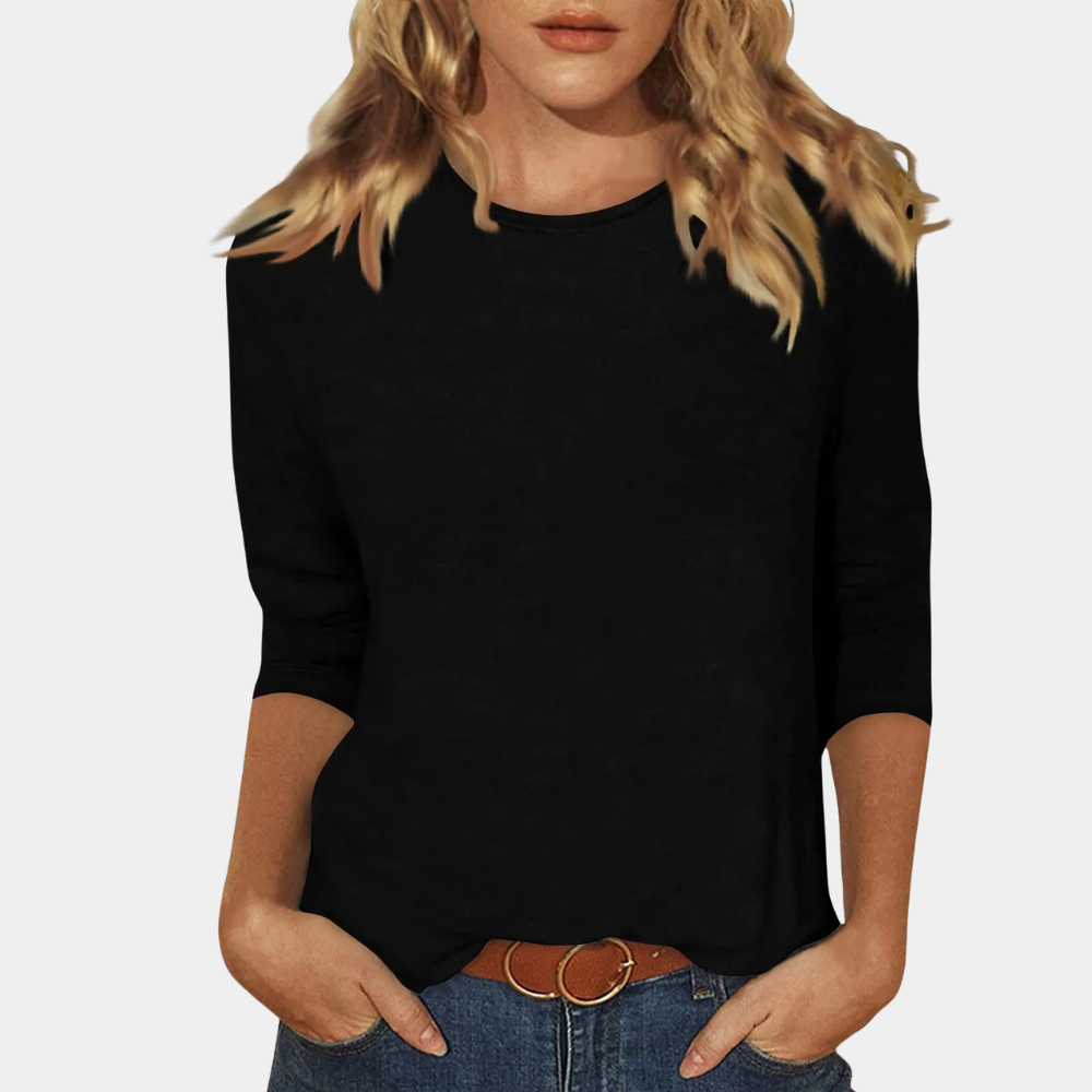 Trendy Dames Shirt met Lange Mouwen - Livia
