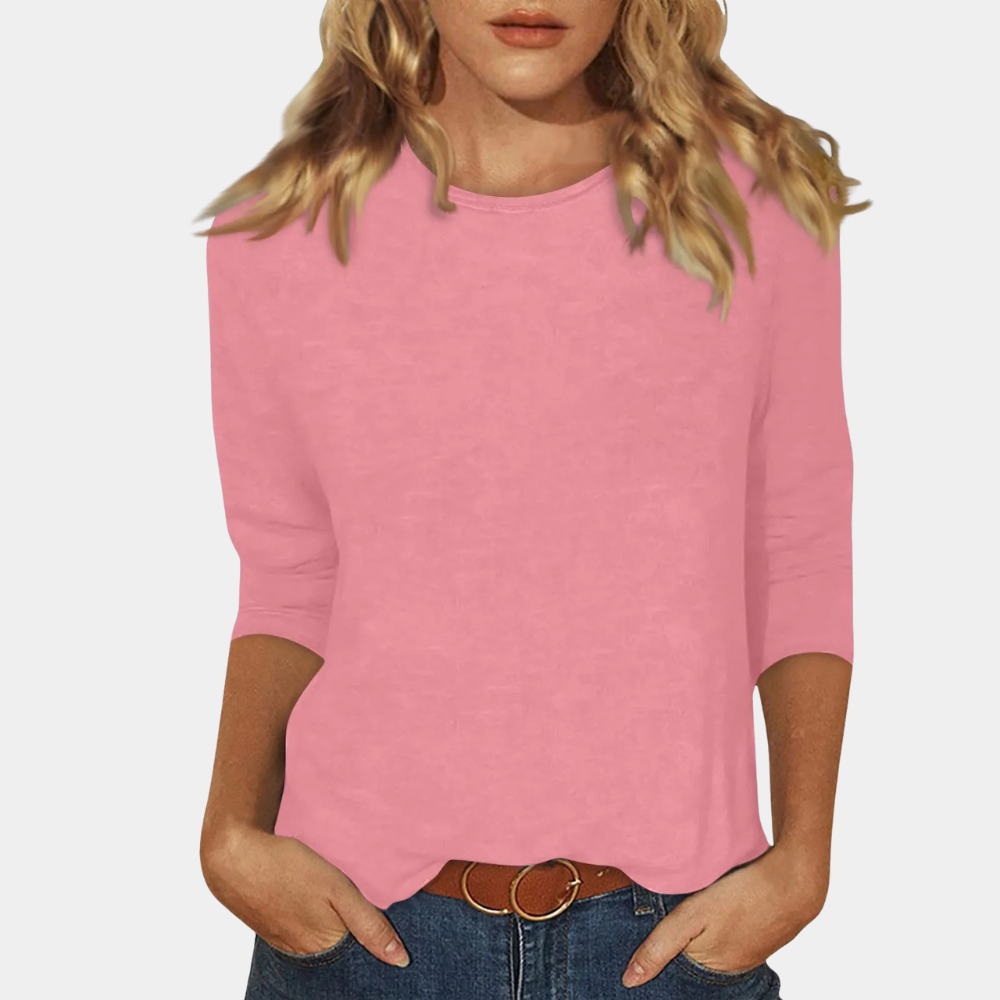 Trendy Dames Shirt met Lange Mouwen - Livia