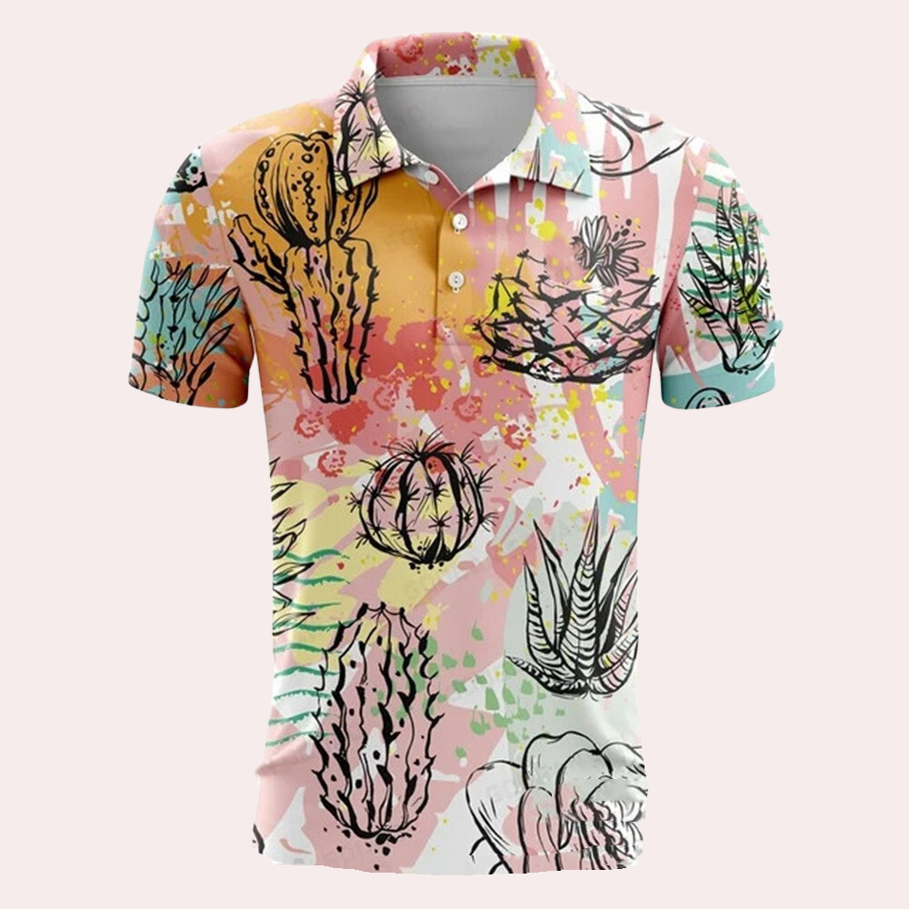 Zomers Herenpoloshirt met Comfortabele Pasvorm – Sven