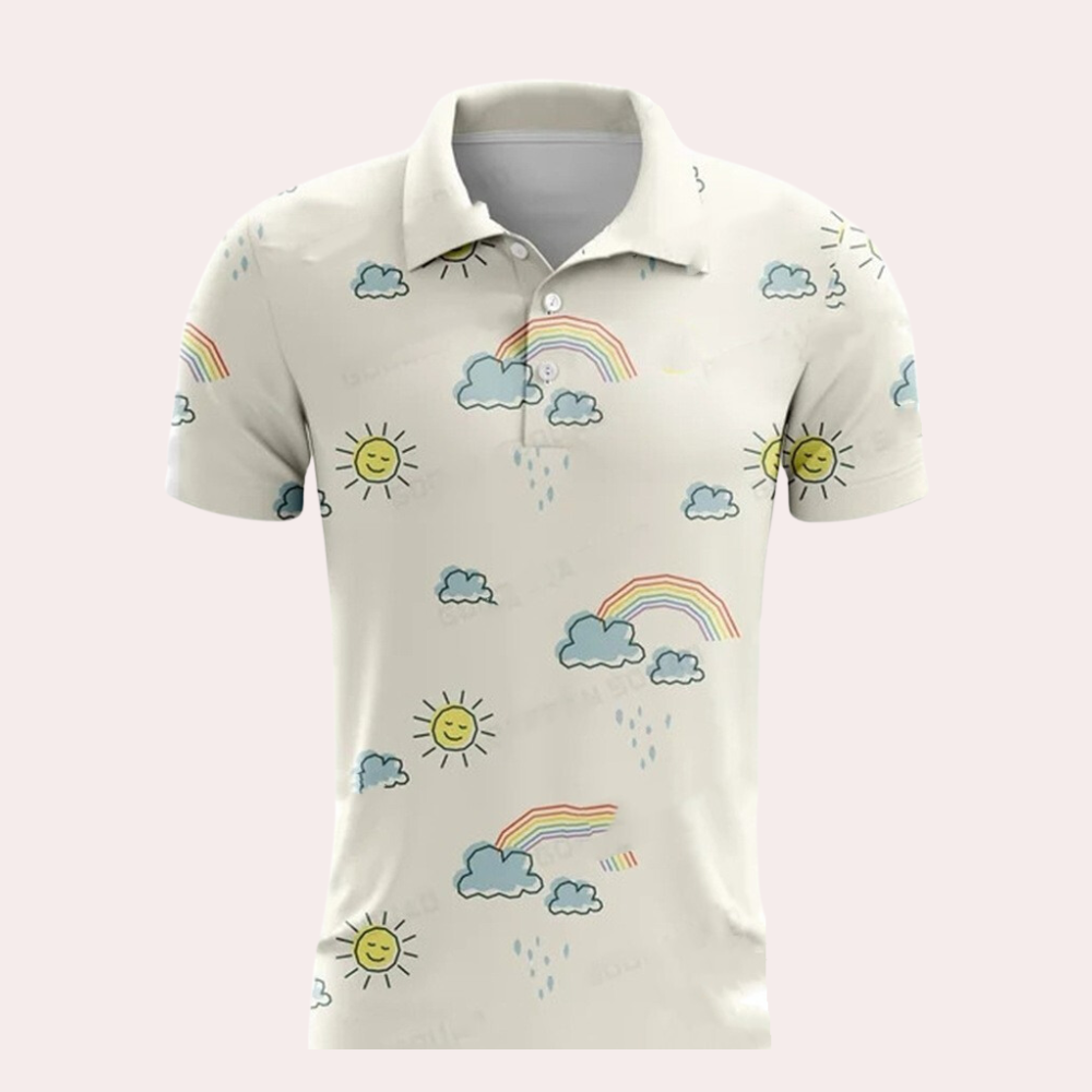 Zomers Herenpoloshirt met Comfortabele Pasvorm – Sven