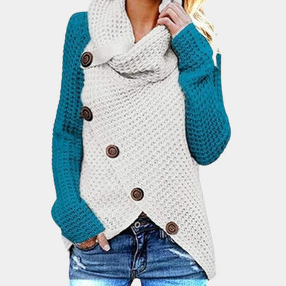 Trendy Damestrui met Uniek Asymmetrisch Knoopdetail - Faye