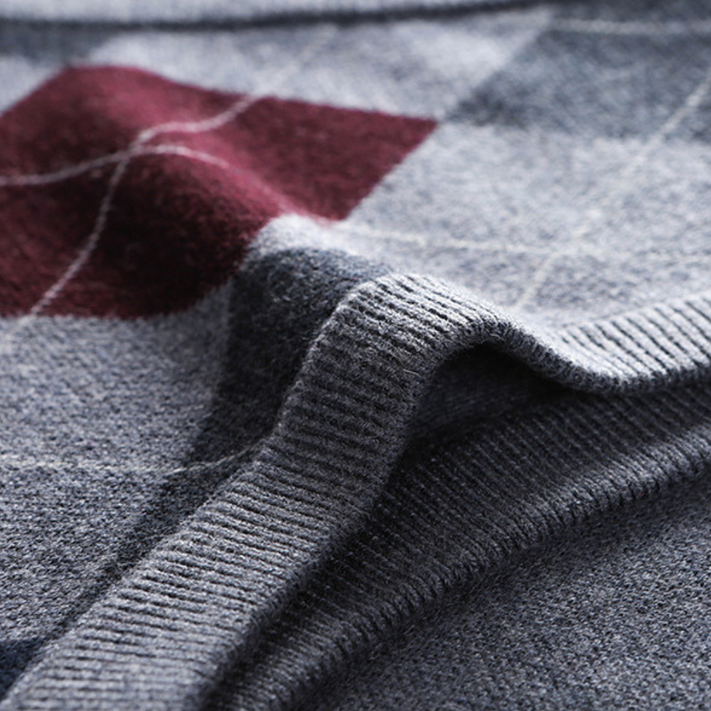 Heren Spencer met Stijlvol Argyle-Patroon - Felix