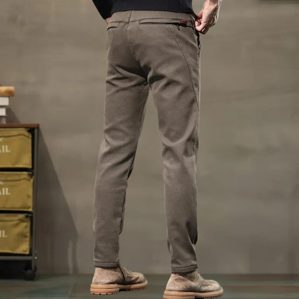 Slim Fit Semi-Formele Broek voor Heren - Luca