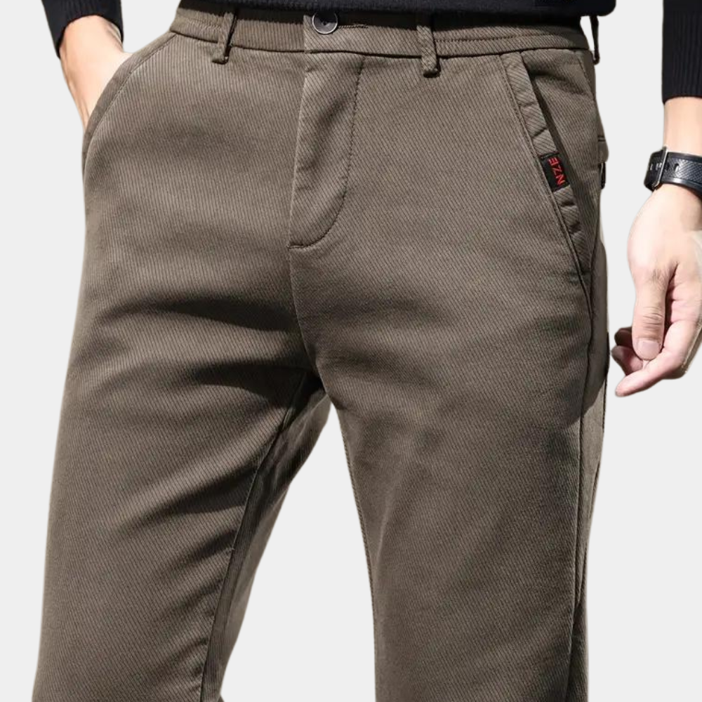 Slim Fit Semi-Formele Broek voor Heren - Luca