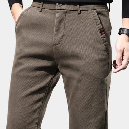 Slim Fit Semi-Formele Broek voor Heren - Luca