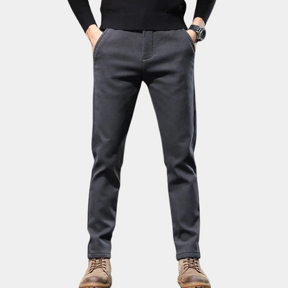 Slim Fit Semi-Formele Broek voor Heren - Luca