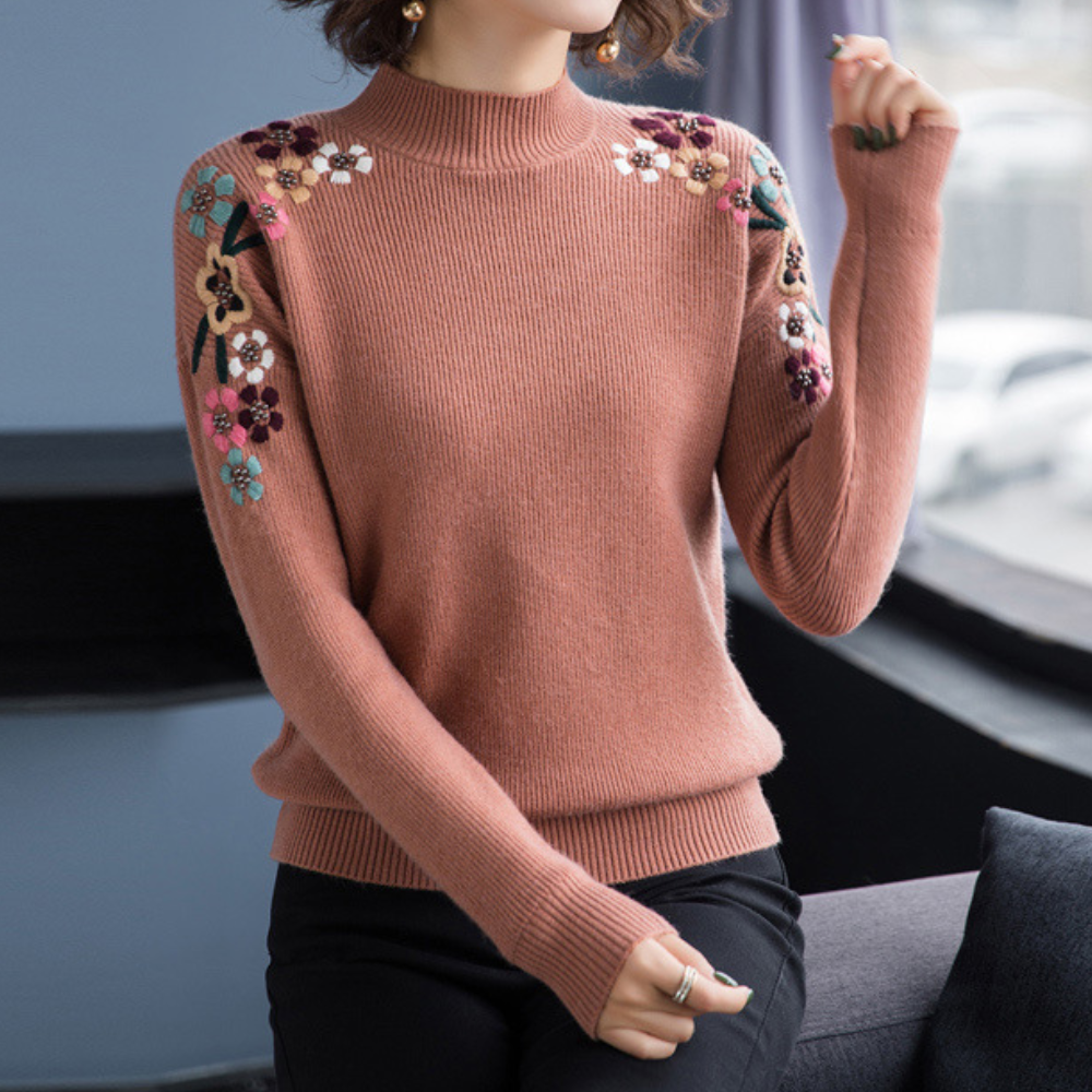 Stijlvolle Damestrui met Bloemenprint - Isabeau