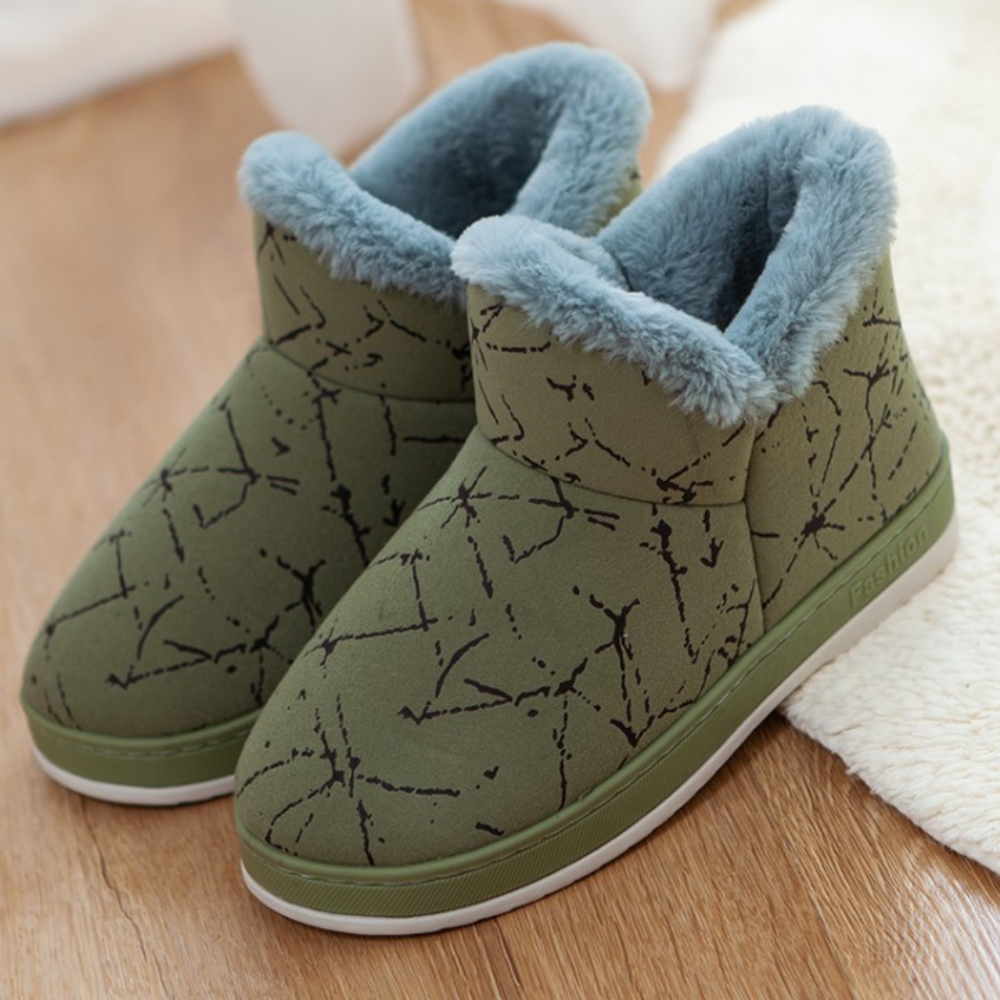 Warme Damespantoffels voor de Winter - Livia