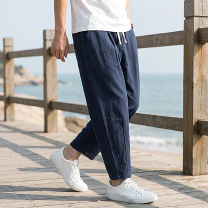 Casual Broek Met Rechte Pijpen -  Sammy