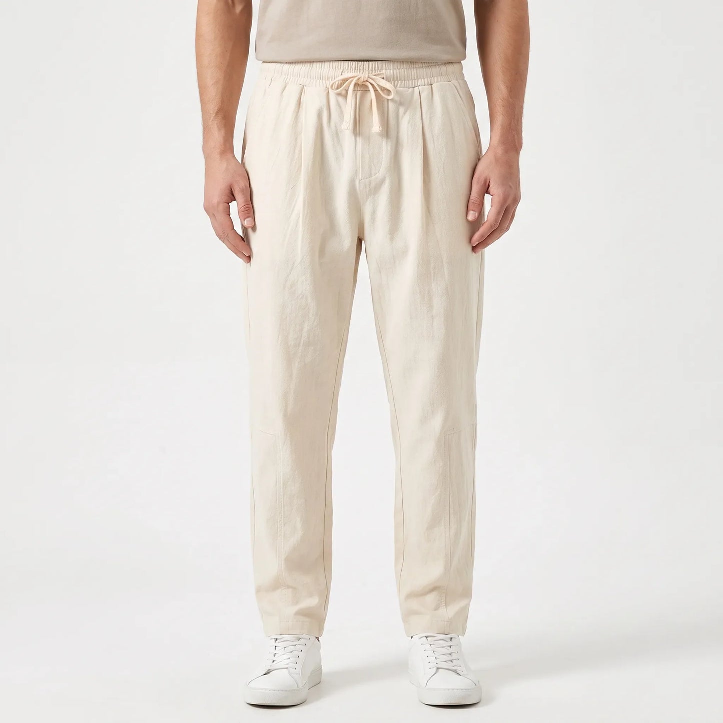 Casual Broek Met Rechte Pijpen -  Sammy