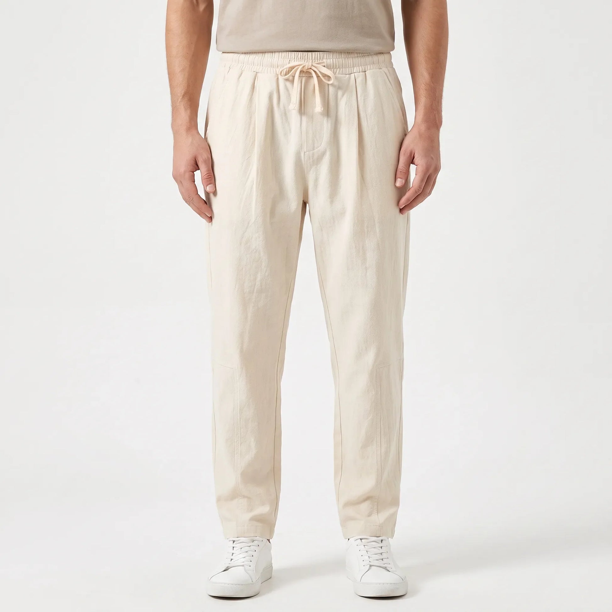 Casual Broek Met Rechte Pijpen -  Sammy