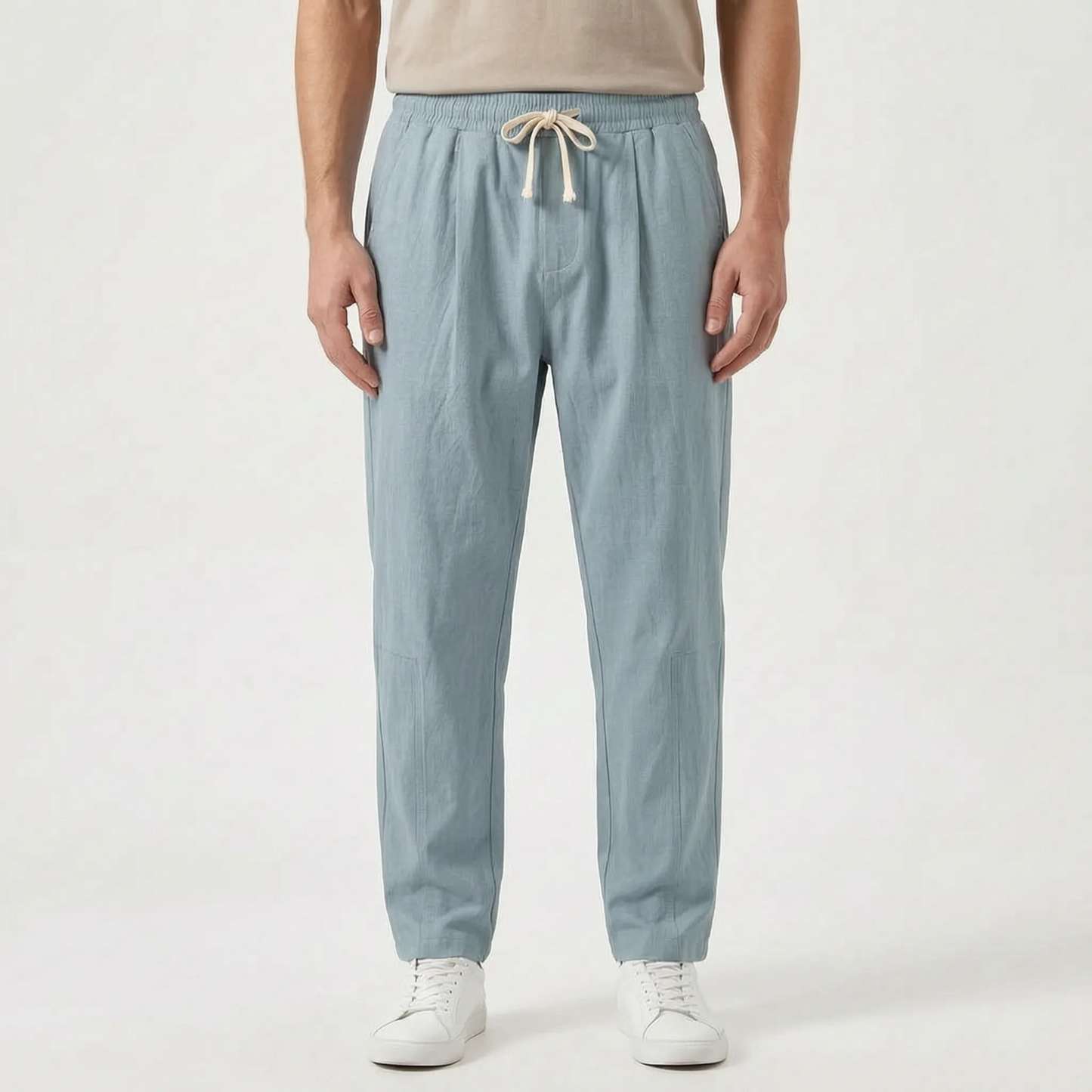 Casual Broek Met Rechte Pijpen -  Sammy