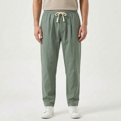 Casual Broek Met Rechte Pijpen -  Sammy